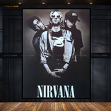 Nirvana Music Band Premium Wall Art