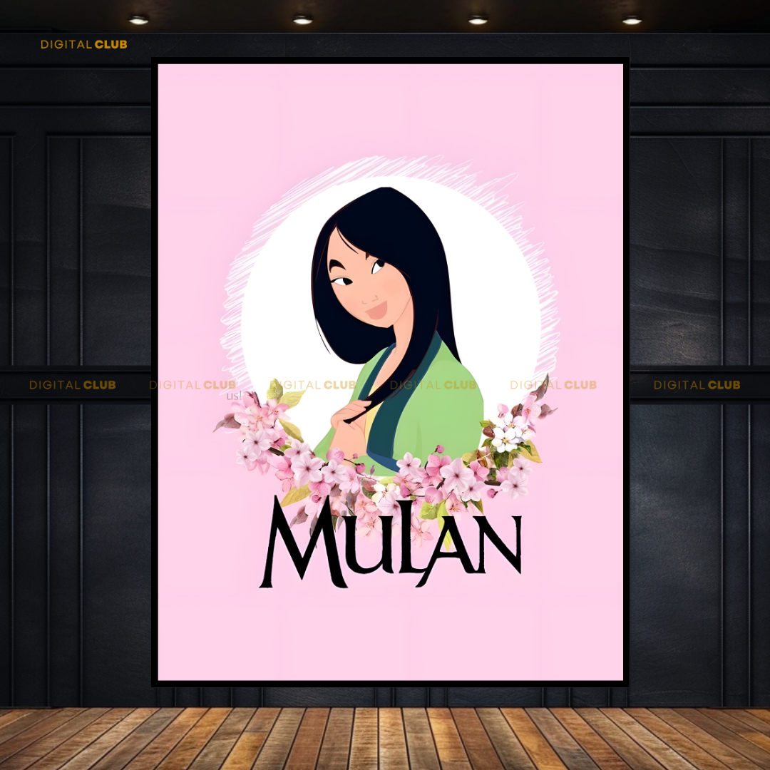 Mulan - Disney Princess - Premium Wall Art