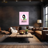 Mulan - Disney Princess - Premium Wall Art