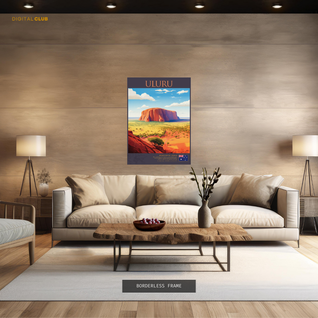 Uluru Australia Premium Wall Art