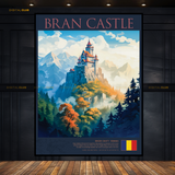 Bran Castle Romania Premium Wall Art