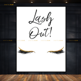 Lash Out Fashion Premium Wall Art