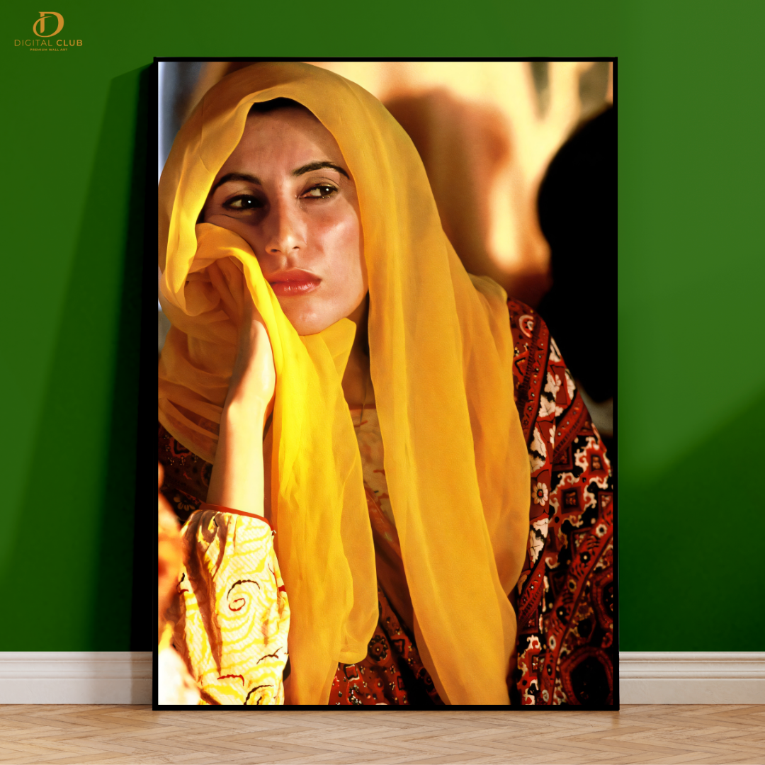 Benazir Bhutto - Pakistan - Premium Wall Art