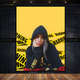 Billie Eilish - Music Artist - Premium Wall Art