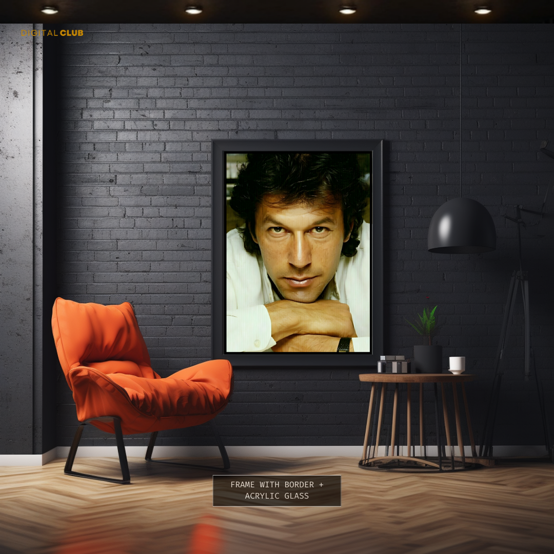 Imran Khan Pakistan Murshad Premium Wall Art