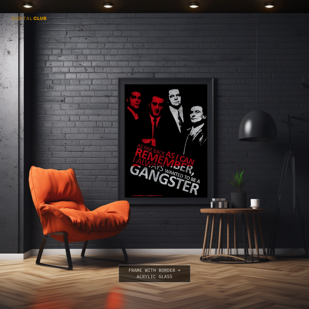 GoodFellas Movie Quote Premium Wall Art