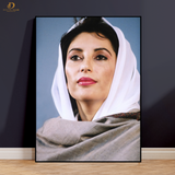 Benazir Bhutto 2 - Pakistan - Premium Wall Art