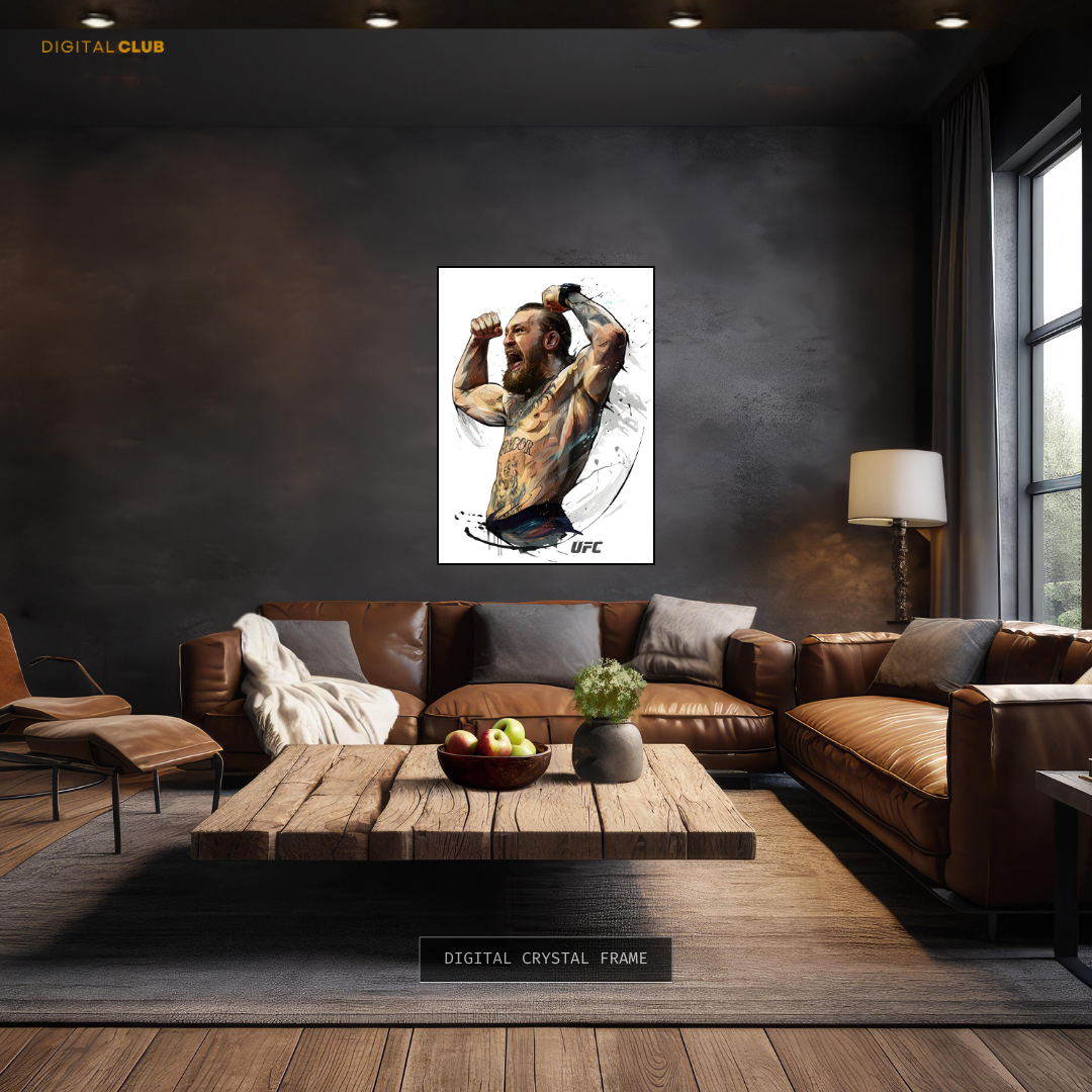 Conor McGregor UFC Fighter Premium Wall Art