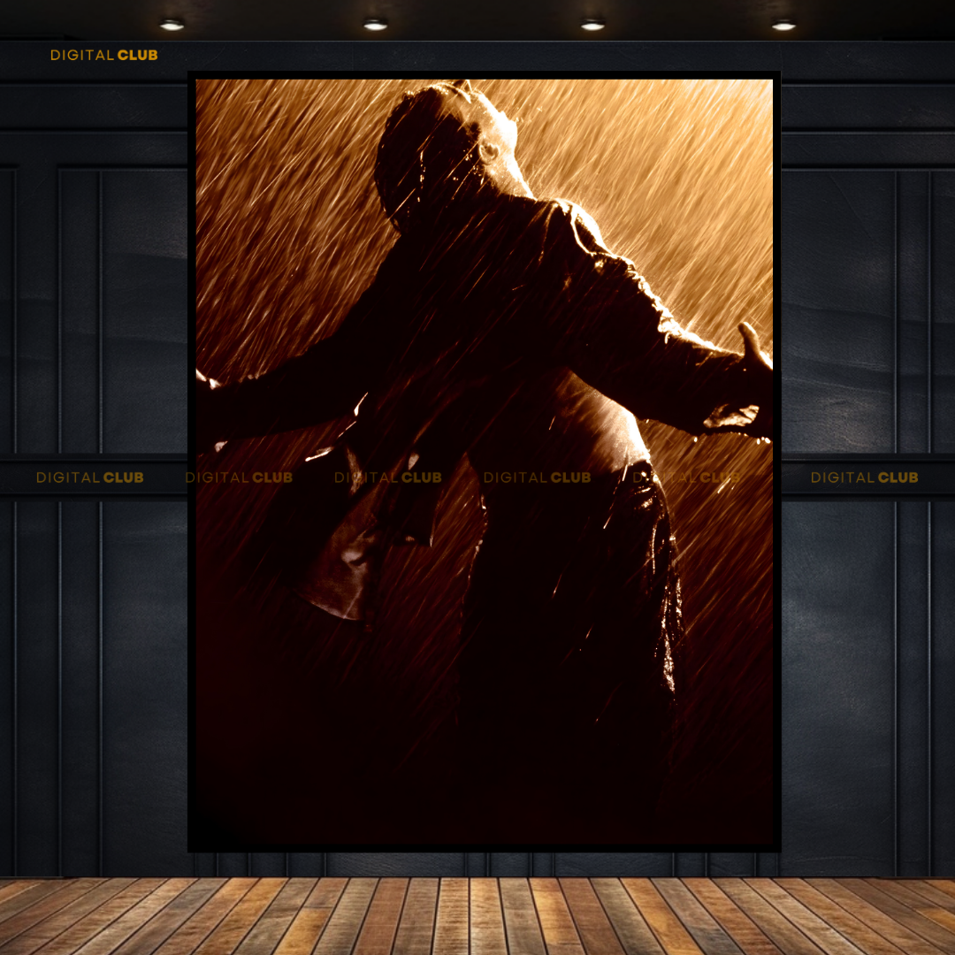 The Shawshank Redemption Rain Premium Wall Art