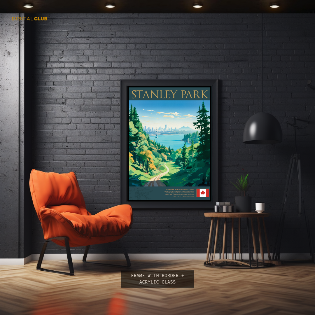 Stanley Park Canada Premium Wall Art