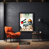 Masjid e AQSA Palestine - 2 Islamic Premium Wall Art