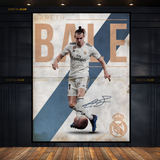 Gareth Bale - Football - Premium Wall Art
