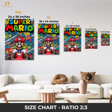 Super Mario - Movie & TV Shows - Premium Wall Art