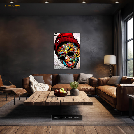 Chris Brown Artwork - Premium Wall Art