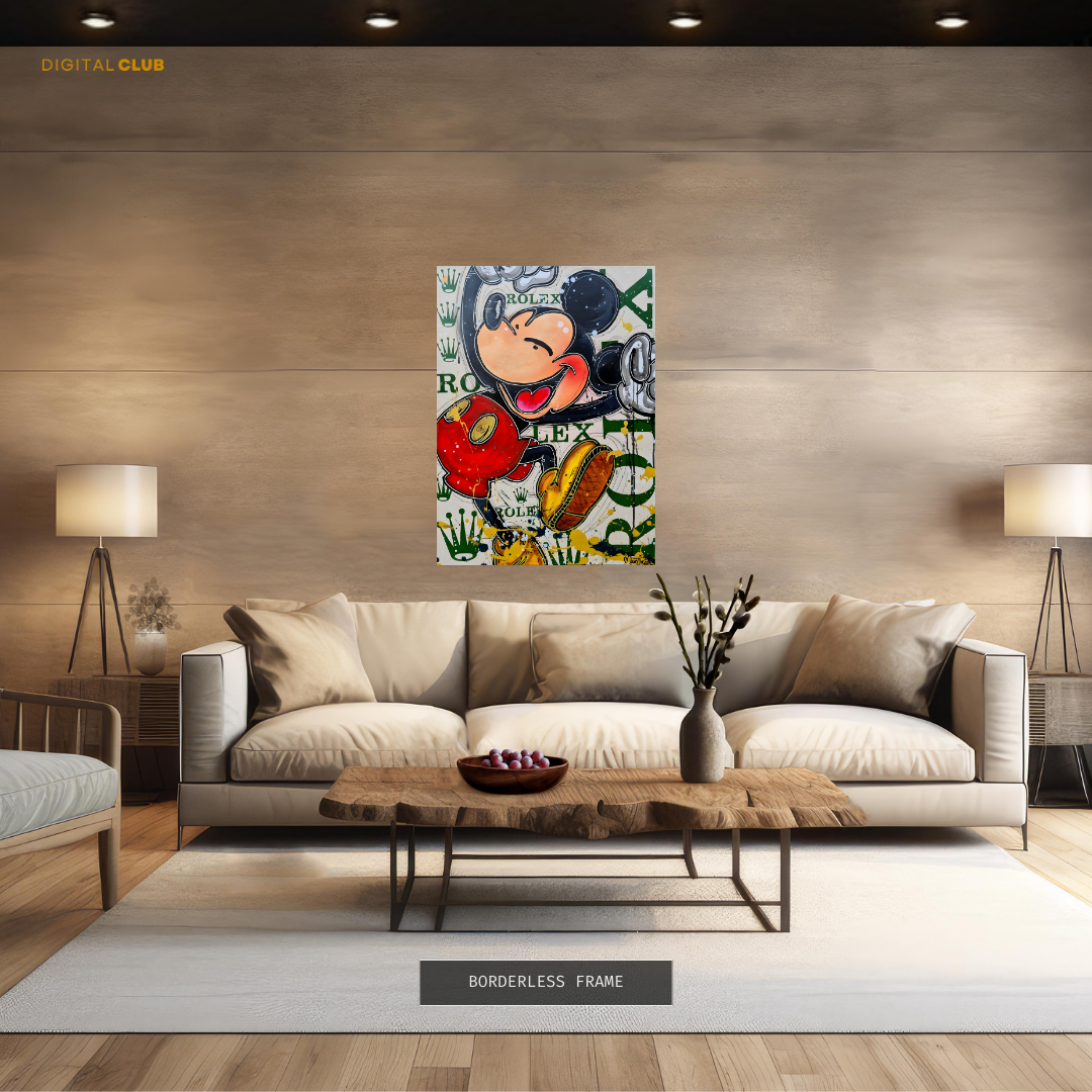 Mickey Mouse - Artwork - Premium Wall Art