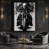 Heavy Bike - Artwork - Premium Wall Art