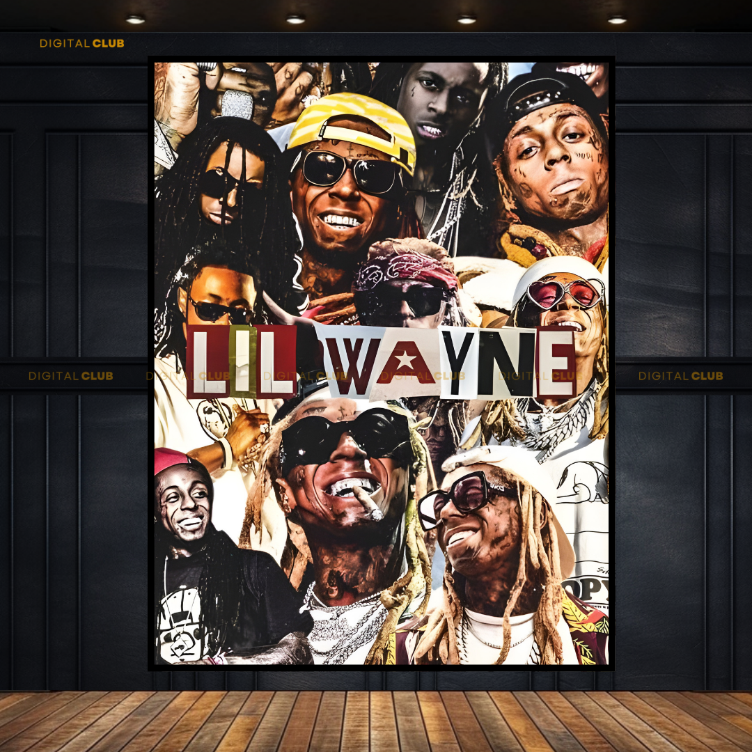 Lil Wayne Artwork Premium Wall Art