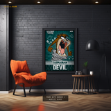 Tasmanian Devil Looney Toons Premium Wall Art