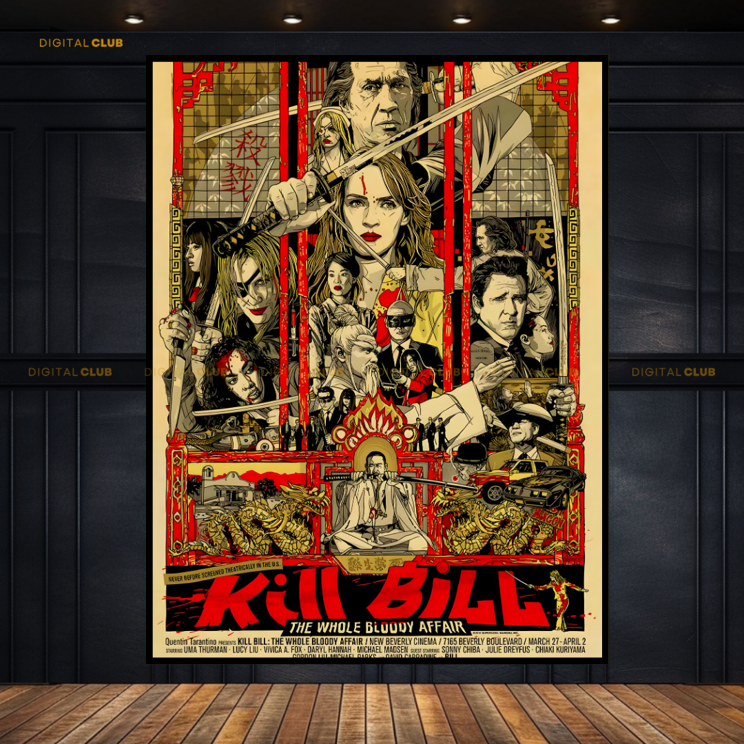 Kill Bill Movie Premium Wall Art