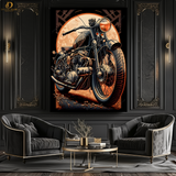 Heavy Bike - Artwork 1 - Premium Wall Art