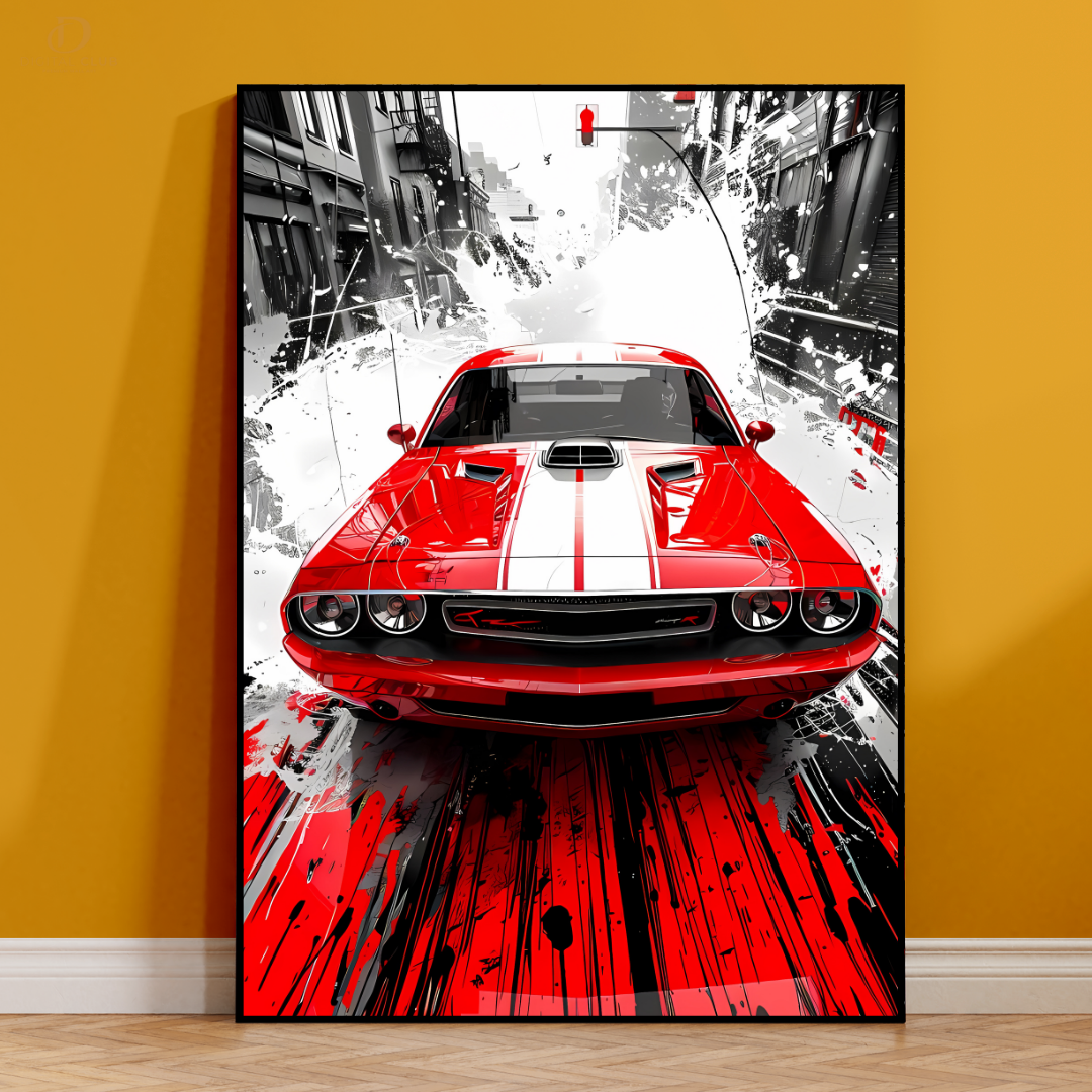 Dodge Charger - Cars - Premium Wall Art