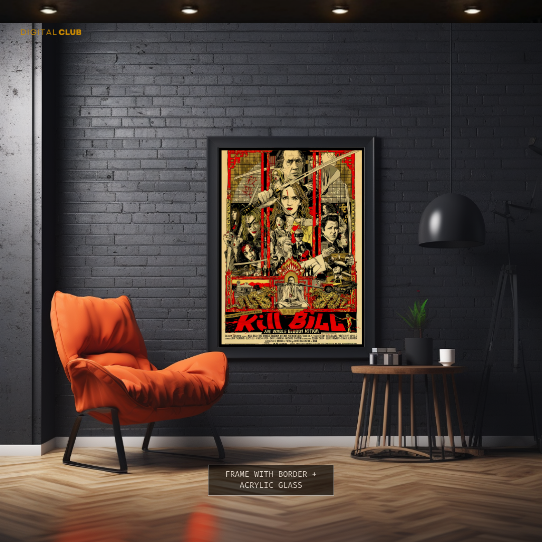 Kill Bill Movie Premium Wall Art