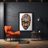 Tupac Artwork Premium Wall Art