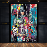 Batman Pop ART Premium Wall Art
