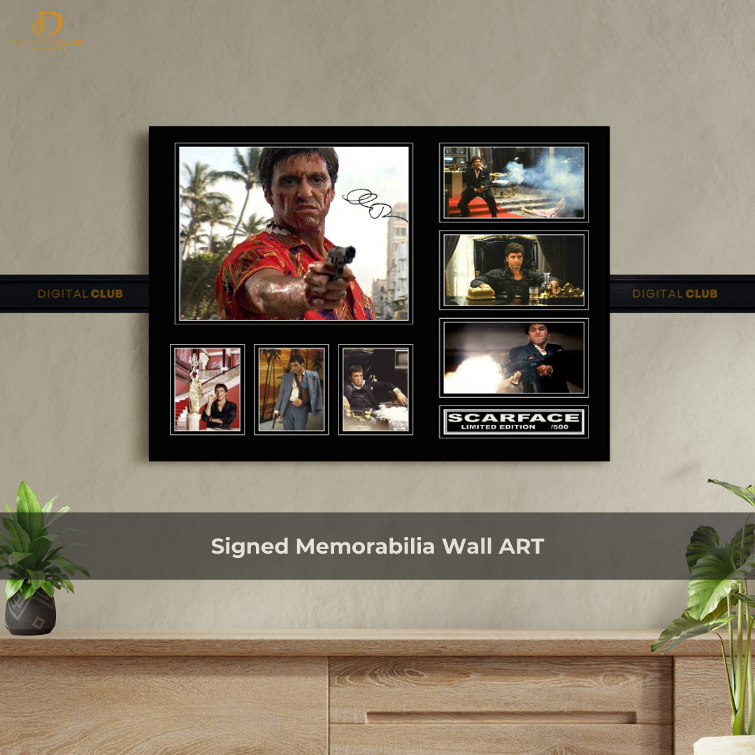 Scarfacfe - Signed Memorabilia - Wall Art