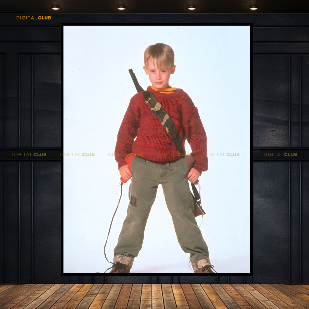 Macaulay Culkin Home Alone Premium Wall Art