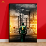 Muhammad Amir 1 - Cricket - Premium Wall Art