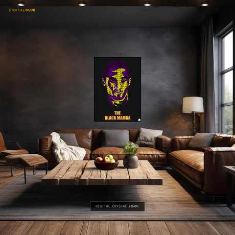 Black Mamba - Lakers - Premium Wall Art