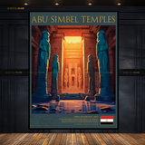 Abu Simbel Temples Egypt Premium Wall Art