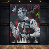 Ronnie Rocket Snooker Artwork Premium Wall Art