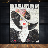 VOGUE Magazine Cover Fashion Premium Wall Art