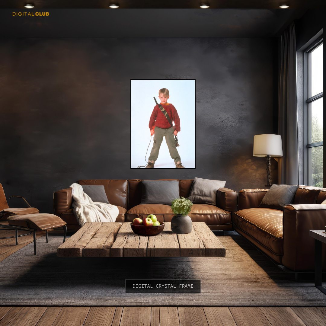 Macaulay Culkin Home Alone Premium Wall Art