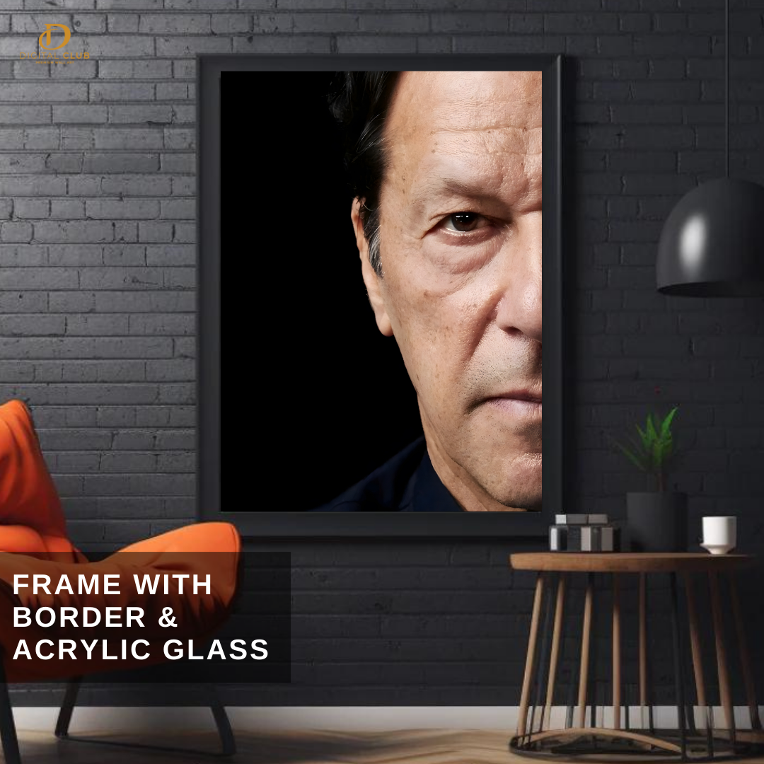 Imran Khan 2 - Pakistan - Premium Wall Art