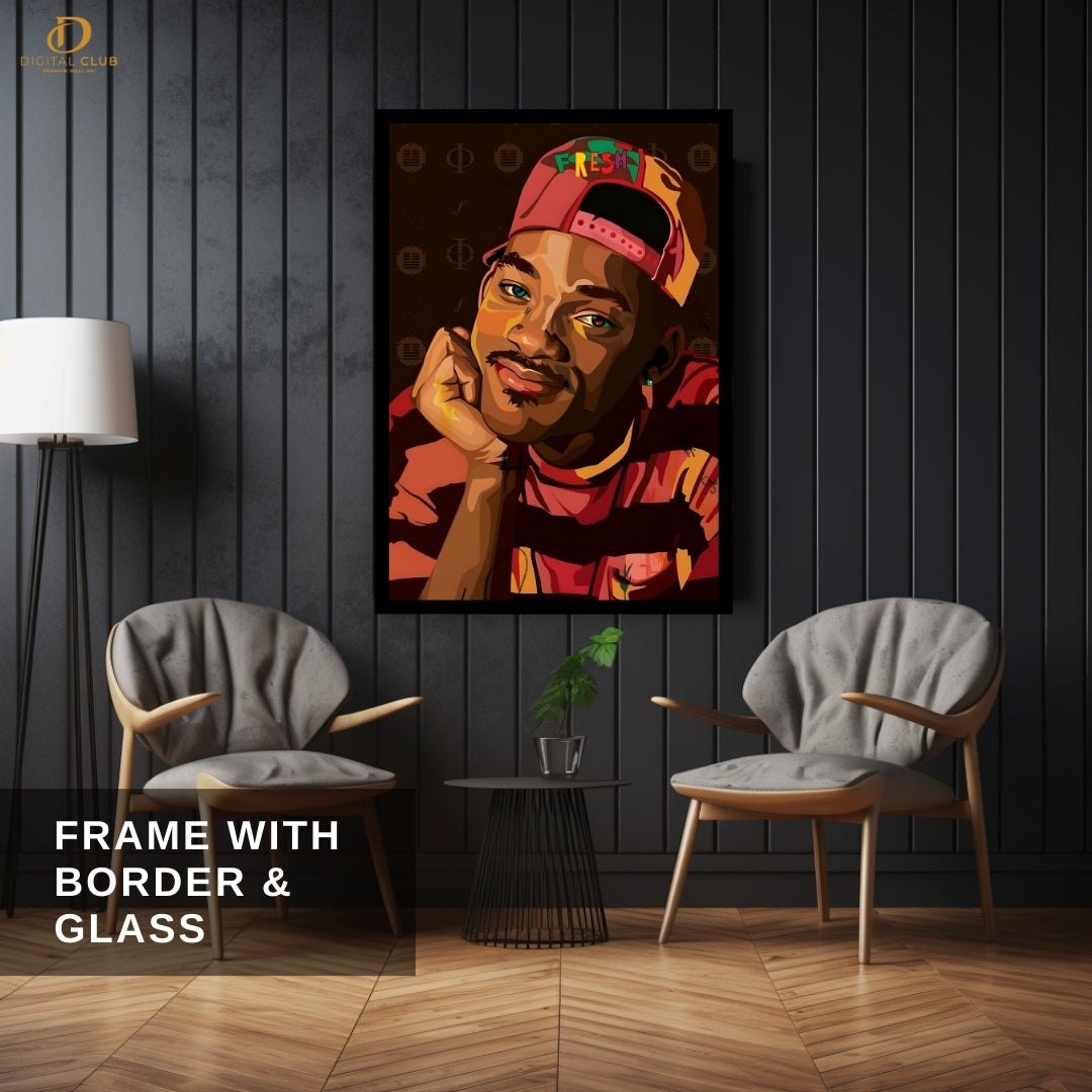 Will Smith - Celebrity - Premium Wall Art