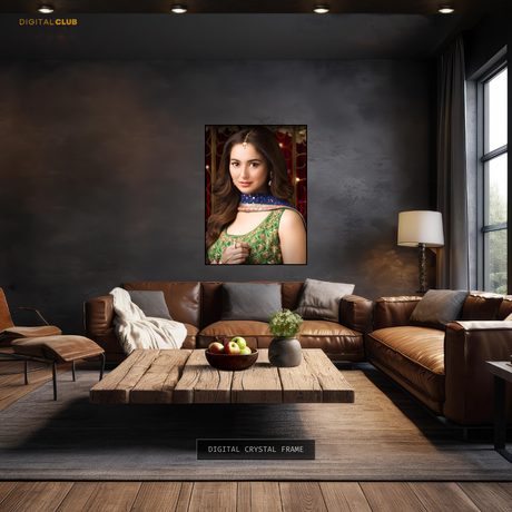 Hania Amir Pakistani Actress Premium Wall Art