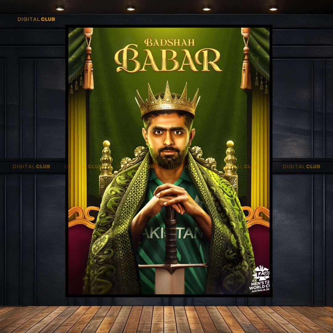 King Babar Artwork Premium Wall Art