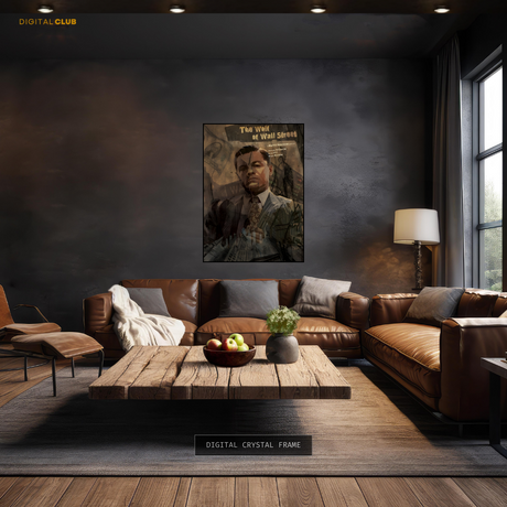 The Wolf of Wall Street Movie Artwork Premium Wall Art