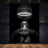 Kobe Bryant 24 Lakers Basketball Premium Wall Art