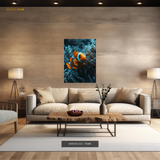 Fish Nemo Artwork - Animal & Wildlife Premium Wall Art