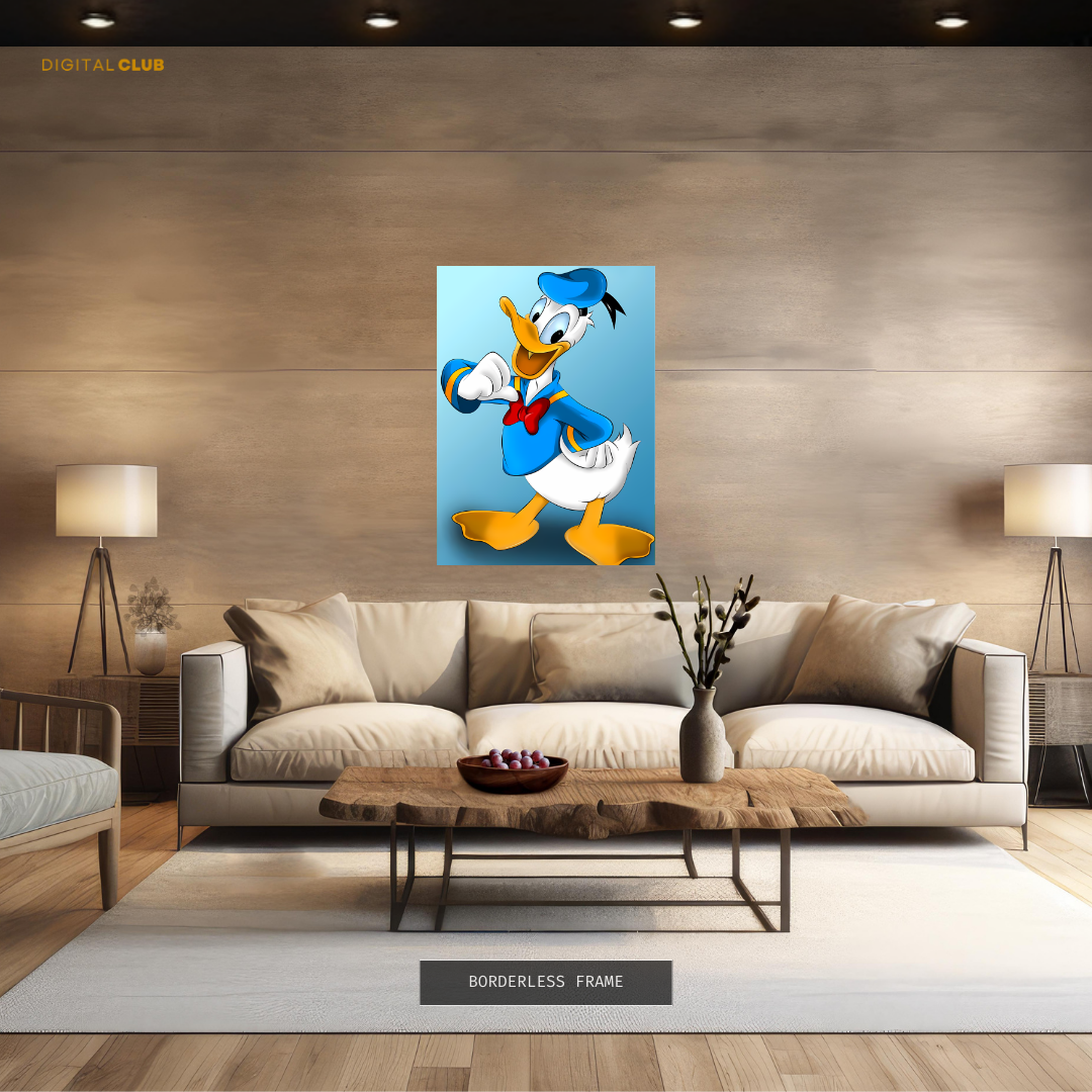 Donald Duck - Disney - Premium Wall Art