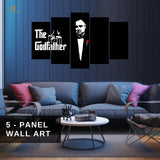 Don Corleone - Godfather - 5 Panel Wall Art