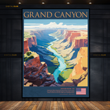 Grand Canyon USA Premium Wall Art