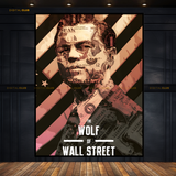 The Wolf of Wall Street Movie Artwork 2 Premium Wall Art