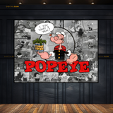 Popeye the Sailor Man Premium Wall Art