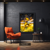 Babar Azam PSL Artwork Premium Wall Art