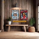 Michael Jackson - Funko Art - 2 Panel Wall Art